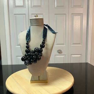 Unique Black Statement Necklace